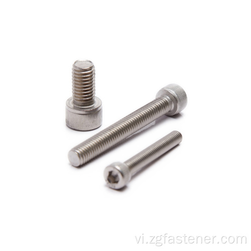 10*30 Vít đầu ổ cắm bằng thép không gỉ DIN912 Allen Key Bolts A2-70 Allen Key Vít